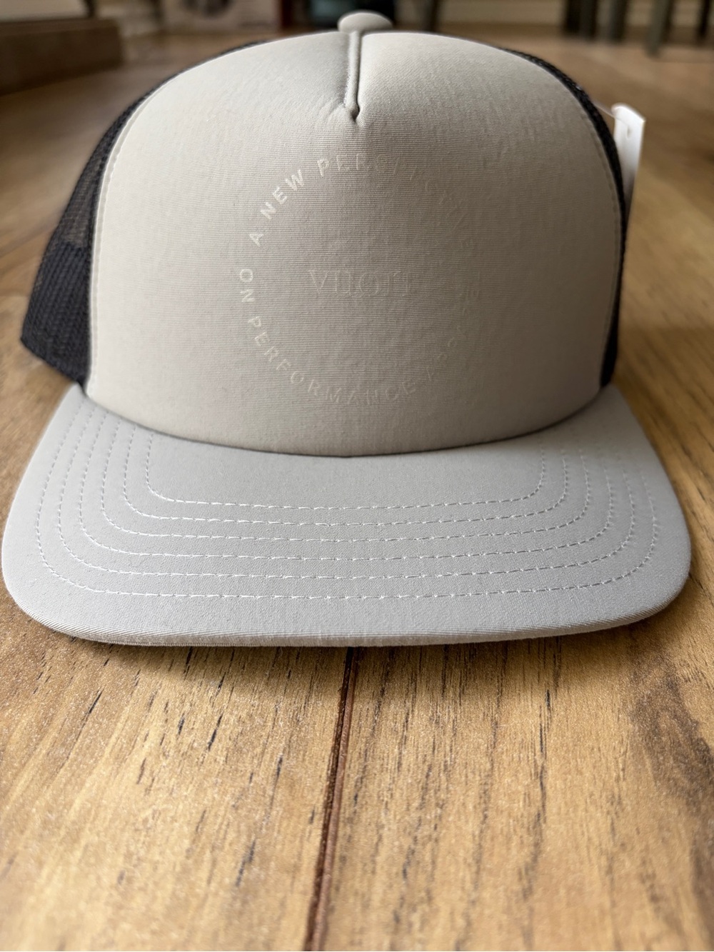 Vuori Gray and Black Trucker Hat - NWT